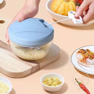 【臺灣現貨】Good Lab 輕巧多功能絞碎器 蒜頭絞碎器 絞肉器 廚房備料用具 手拉切碎器 攪拌器 廚房切碎器 備料