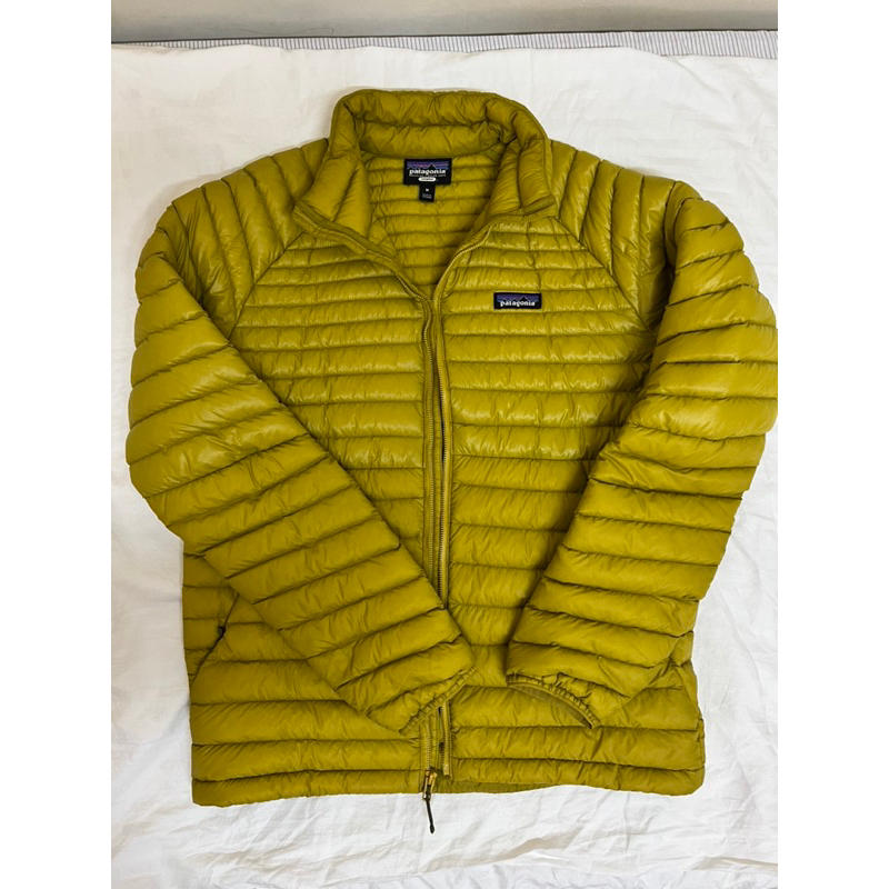 一手極新 Patagonia AlpLight Down Jacket 羽絨外套 鮮黃色 男M 登山 健行