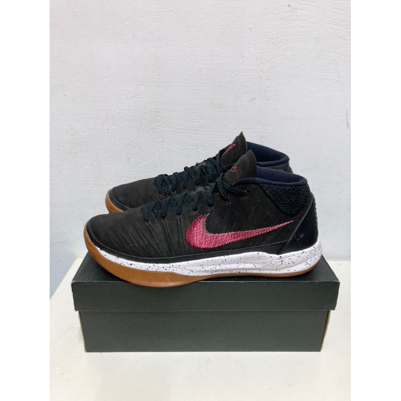 Nike Kobe AD Mid Black Gum 黑紅 籃球鞋 曼巴學院