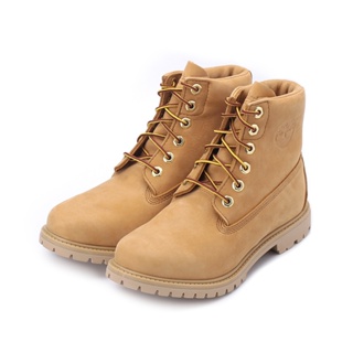 timberland 防潑水休閒靴 黃 a245e 女鞋