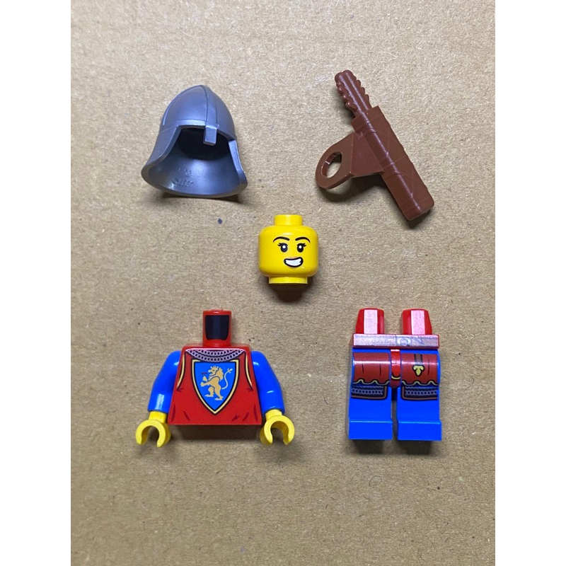 LEGO 樂高 人偶 有箭袋 單表情 女士兵  城堡 Kingdoms 10305