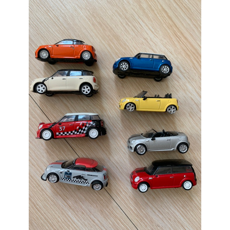 ［二手］7-11 Mini Cooper 玩具車 經典模型車/全部8款一起賣