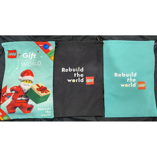 樂高 LEGO Drawstring bag 束口袋 束口包 Rebuild the World