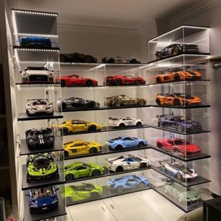 臺灣12H出貨 亞克力樂高展示盒 汽車模型展示盒 樂高展示盒 模型展示盒 公仔展示盒 積木展示盒 壓克力防塵罩 手辦防塵