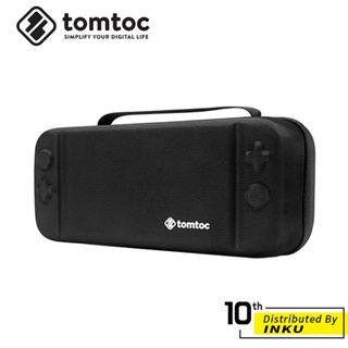Tomtoc 玩家首選 Switch旅行包 Switch收納包 保護包 硬殼 防撞 防水 多夾層 黑 灰