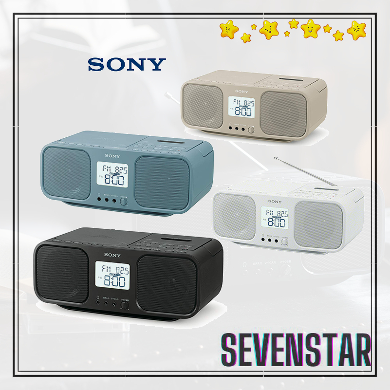 日本直送 Sony  CD錄音機收音機 FM AM 卡拉OK功能 可提式 携带方便  CFD-S401 新力牌