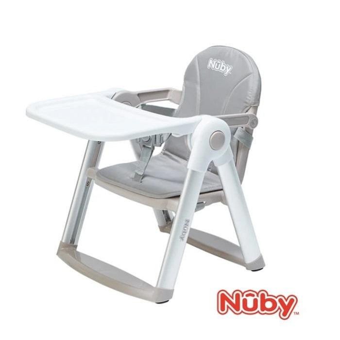 Nuby可攜兩用兒童餐椅(6975386330000蒙布朗) 1780元