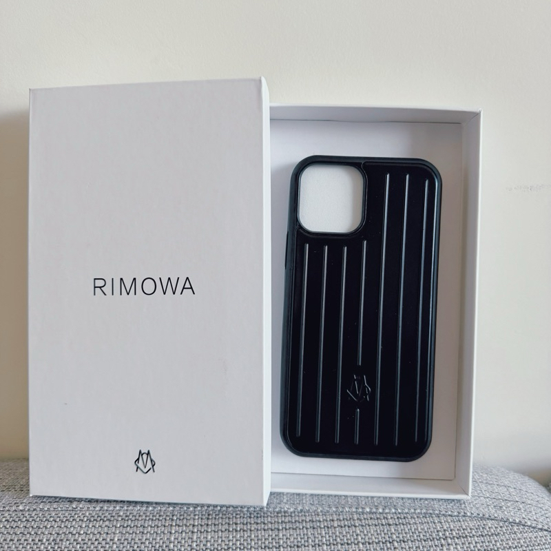 【Rimowa】iphone 12pro 手機殼 霧面黑