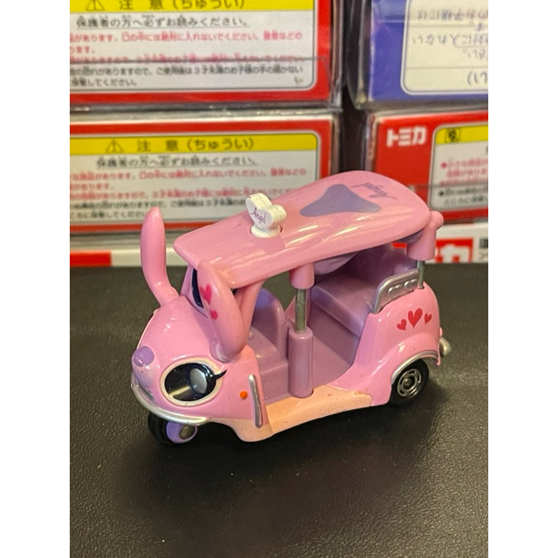 TOMICA 多美小汽車 東京迪士尼樂園限定 史迪奇 安琪三輪車