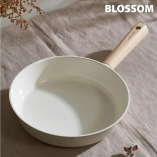 Neoflam BLOSSOM 櫻花系列 IH 感應不沾塗層煎鍋 平底鍋 不含鍋蓋 28cm 白色鍋具 不沾鍋