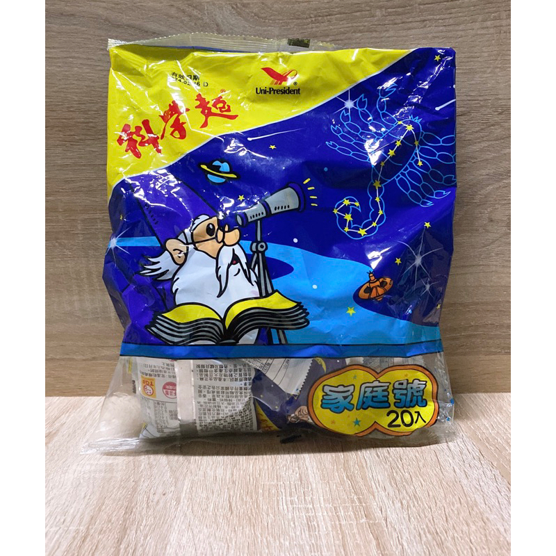 零食區-科學麵mini包家庭號15g*20包