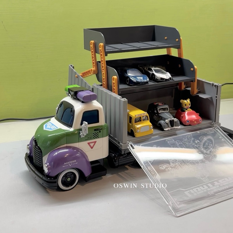 [OSWIN] 現貨 TOMICA 多美 多美小汽車 巴斯光年電影版 收納貨櫃車 巴斯光年 玩具 收藏品 裝飾