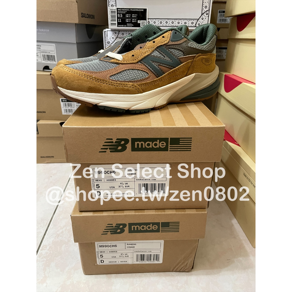 [現貨特價]Carhartt WIP x New Balance 990v6 M990CH6 土黃 麂皮 聯名 美國製