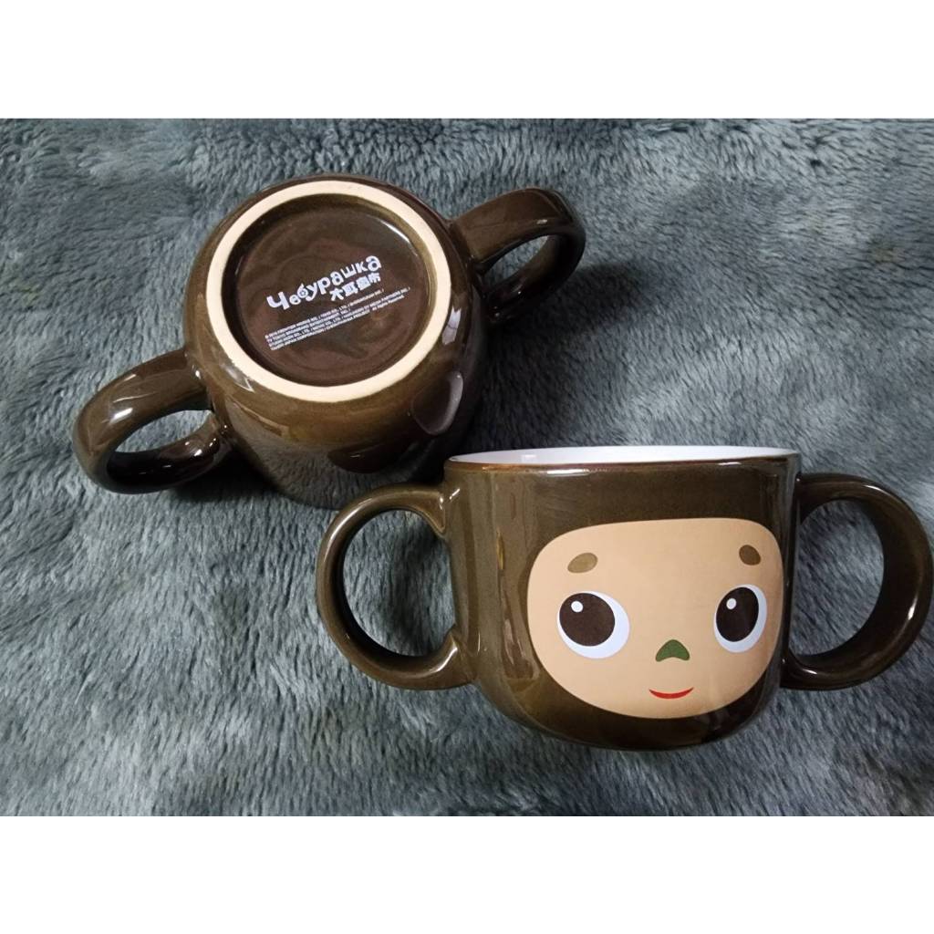 現貨 免運 全新品 大耳查布 超細緻 瓷質雙耳 馬克杯 大耳查布 チェブラーシカ Чебурашка