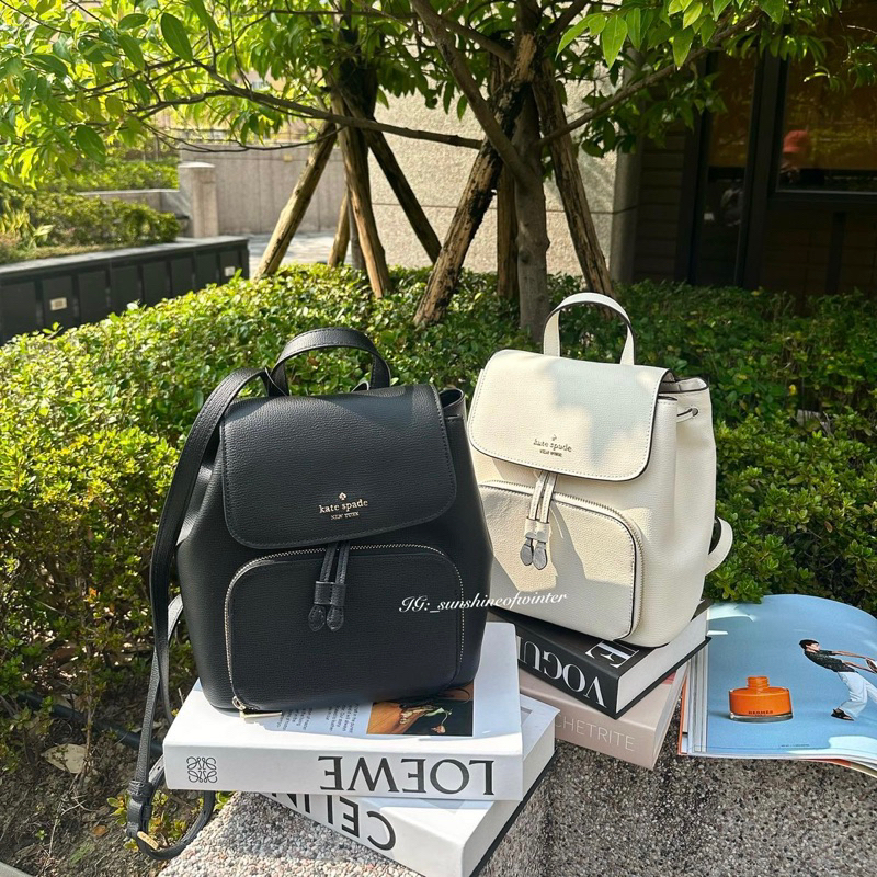 Kate Spade Kristi Medium Flap Backpack 防刮皮革 後背包