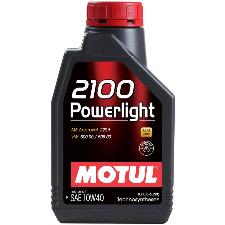 MOTUL 魔特機油 2100 POWERLIGHT 10W40 1L裝