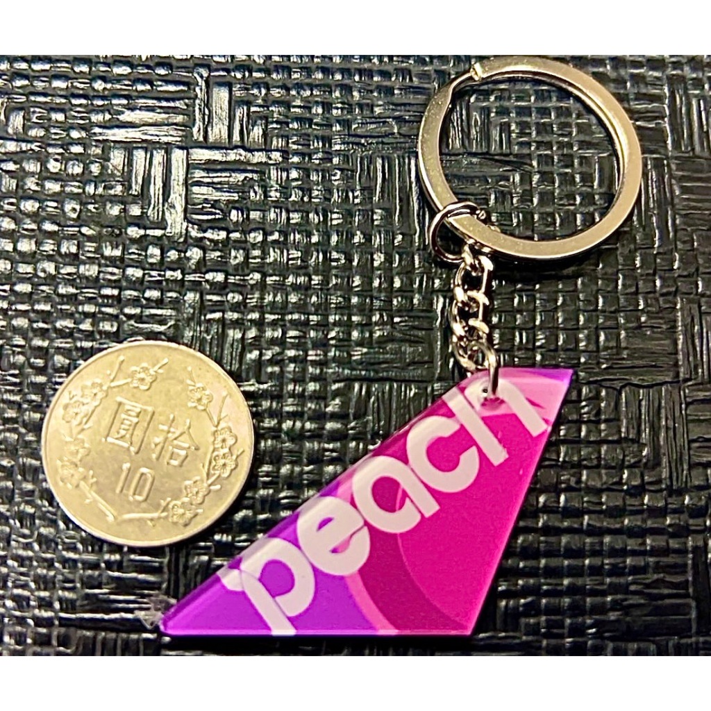 RBF現貨  PEACH Acrylic KEY CHAIN 鑰匙圈 K200-MM