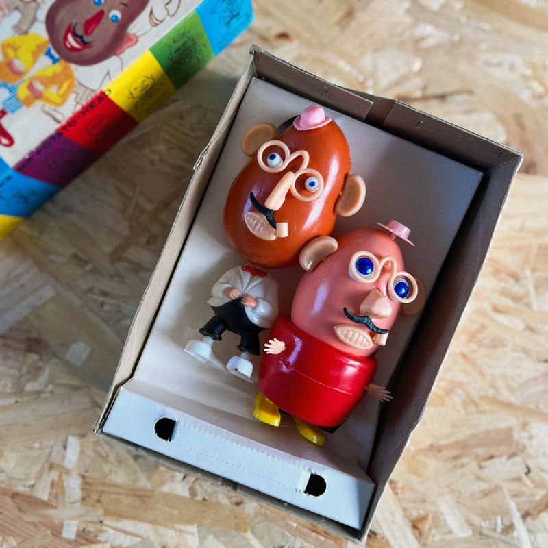 1960s 英國 蛋先生&amp;蛋頭先生 創意玩具 老玩具 老物 模型公仔玩具收藏擺飾