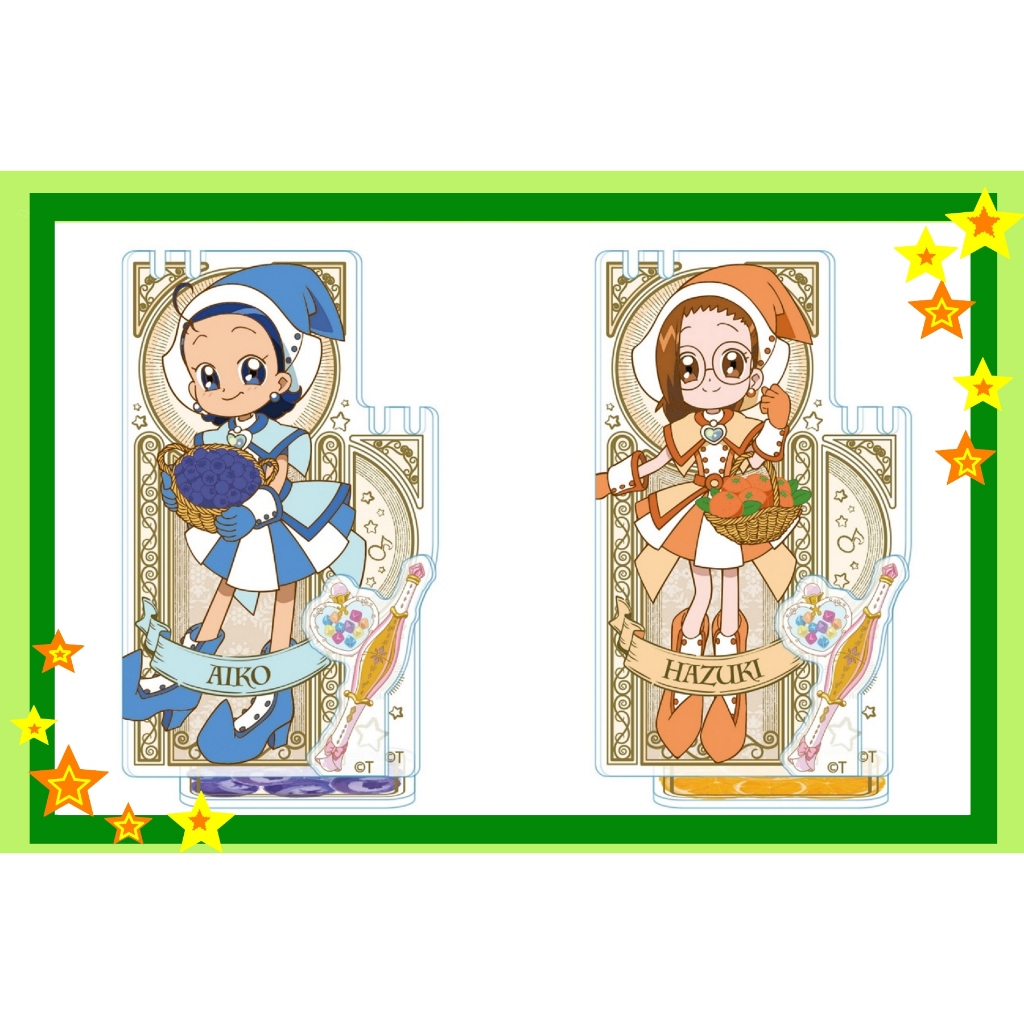 日版 小魔女DoReMi 立牌 水果籃 おジャ魔女どれみ 藤原羽月 妹尾愛子 小愛 羽月 水果籃立牌 小魔女