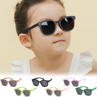 ALEGANT奇幻旅程兒童專用輕量彈性太陽眼鏡│UV400方框偏光墨鏡