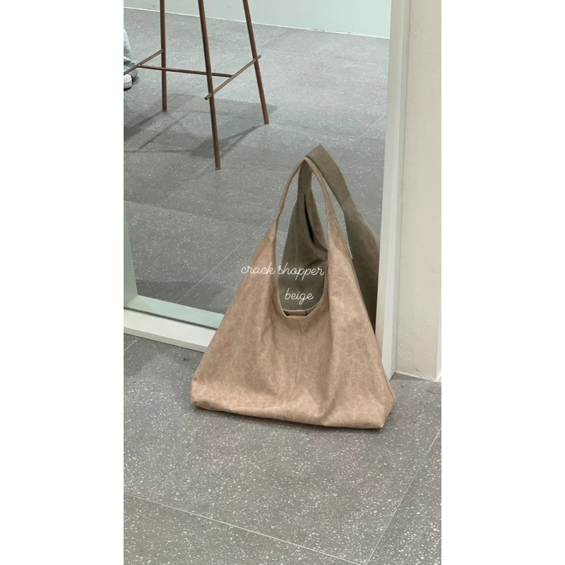 n̶o̶n̶m̶c̶r̶ 熱銷 韓國設計師 Dearni 大理石紋理質感氣質托特包 Crack shoulder bag