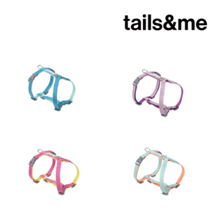 【tails&me 尾巴與我】經典尼龍帶系列 雙色胸背帶 (共5色)