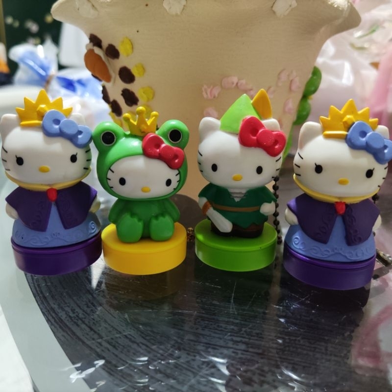 現貨已絕版Hello kitty公仔印章.吊飾