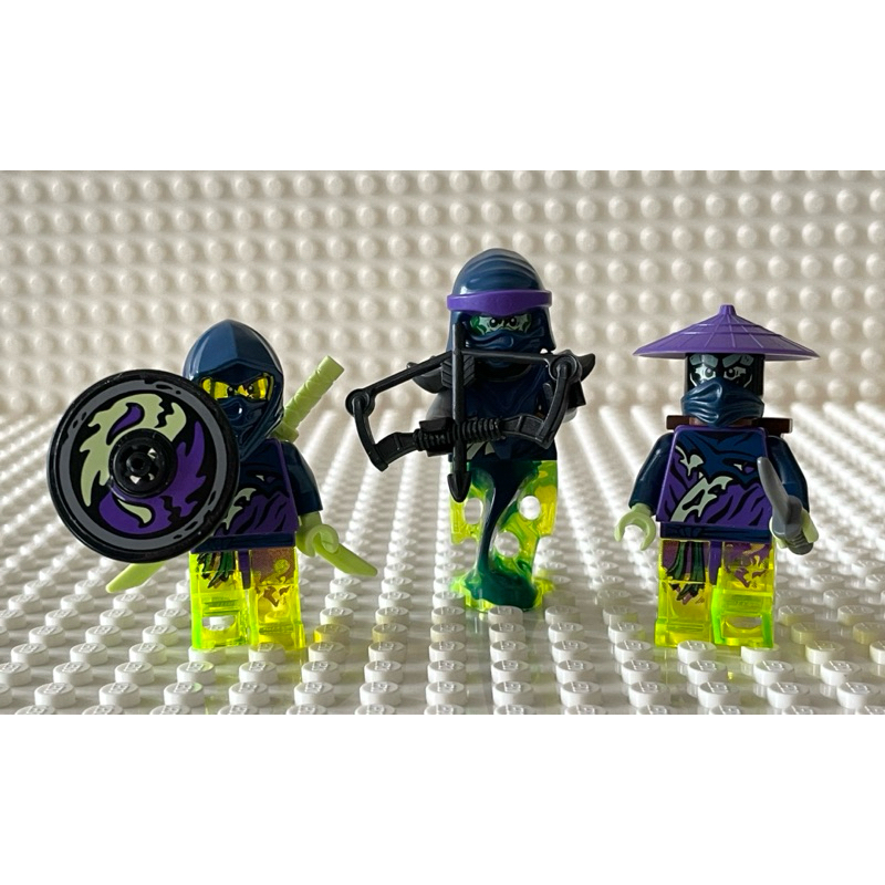 LEGO樂高 二手 絕版 70733 70734 7037忍者系列 幽靈忍者 弓箭手 士兵 人偶