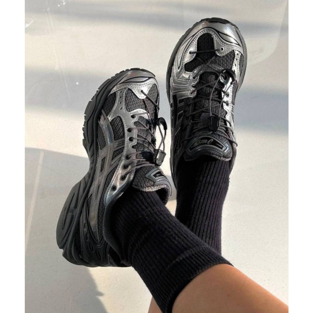 【吉米.tw】代購 ASICS X UNAFFECTED GEL-KAYANO 14 黑銀 防滑耐磨 復古慢跑鞋