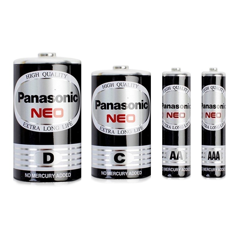 &lt;文記購物&gt;  Panasonic 國際牌 碳鋅電池  1號  2號  3號  4號  2入  4入  12入 錳乾電池