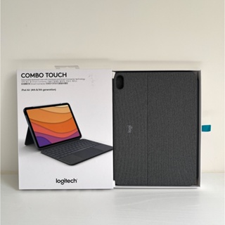 Logitech Combo Touch 鍵盤保護殼具備觸控式軌跡板 適用於 iPad Air (第 4 & 5 代)