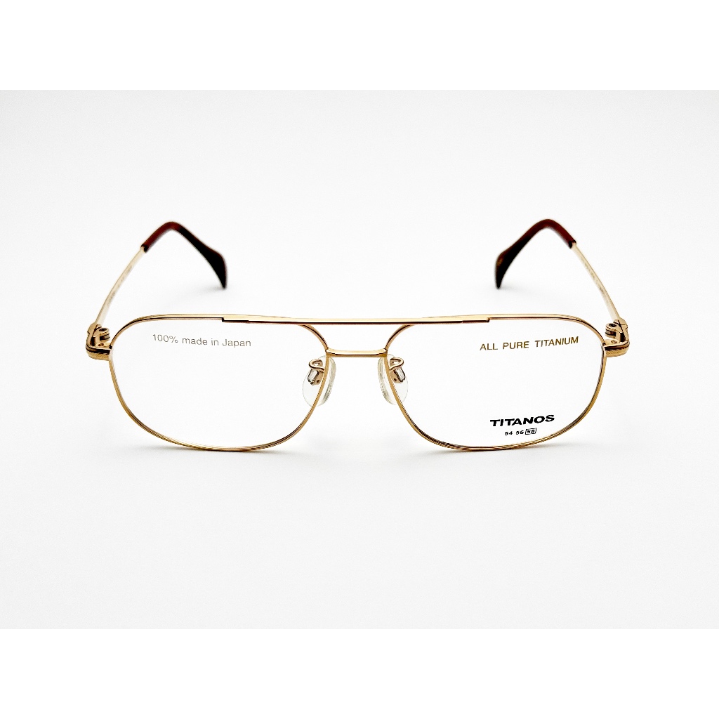 【全新特價】TITANOS 帝王鈦 日本製光學眼鏡鏡框 T1139 CGP 高級100%帝王純鈦 Titanium