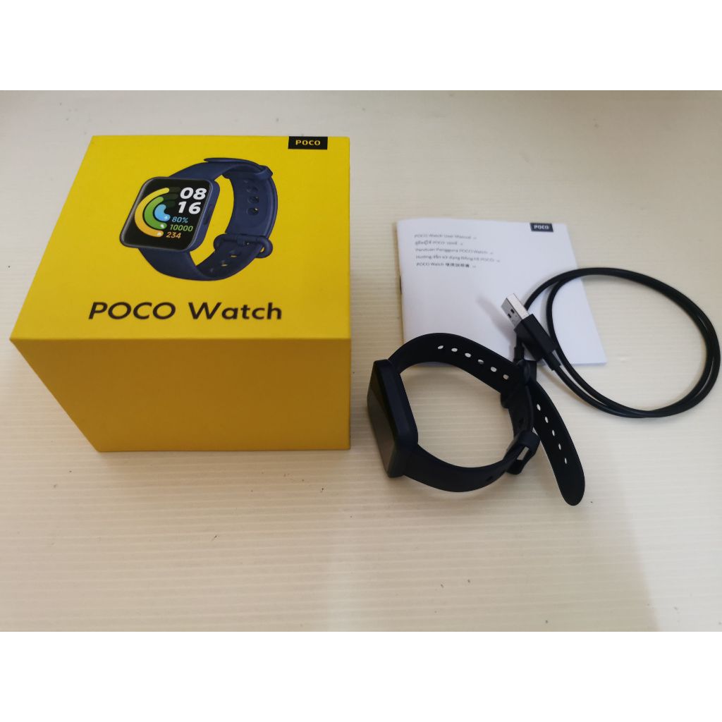 二手功能正常 藍芽 手錶 小米 POCO WATCH 手環 電子錶 智能運動手錶賣700也可用各物品換