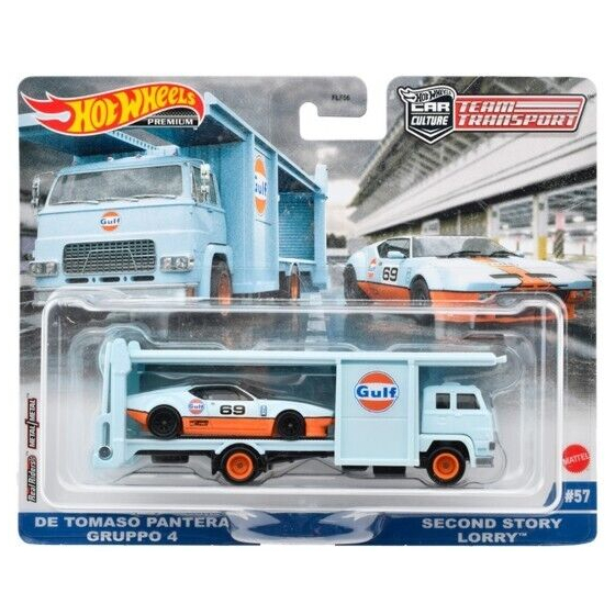 風火輪 Hot Wheels Premium 汽車文化 Team Transport 運輸車組 Pantera Gulf