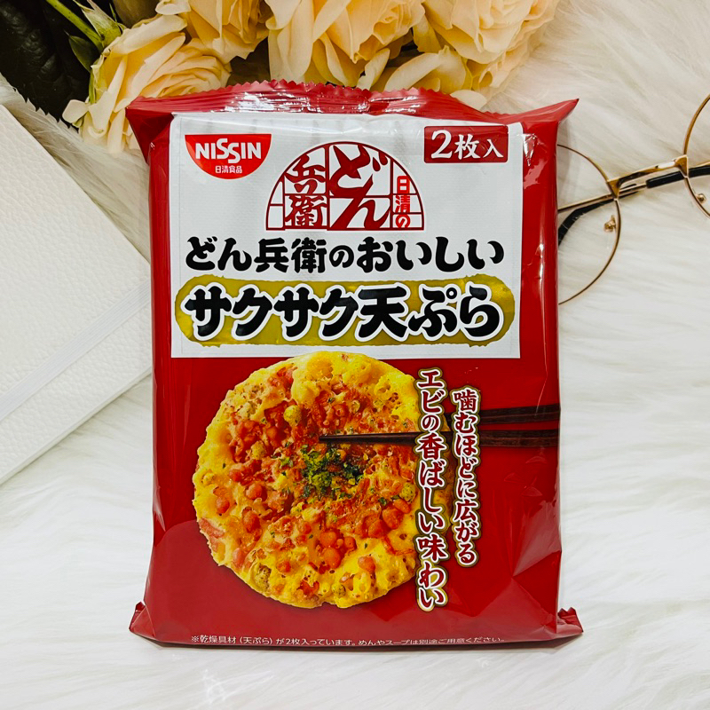 日本 Nissin 日清 咚兵衛兵衛 天婦羅 豆皮 泡麵配料 兩款供選