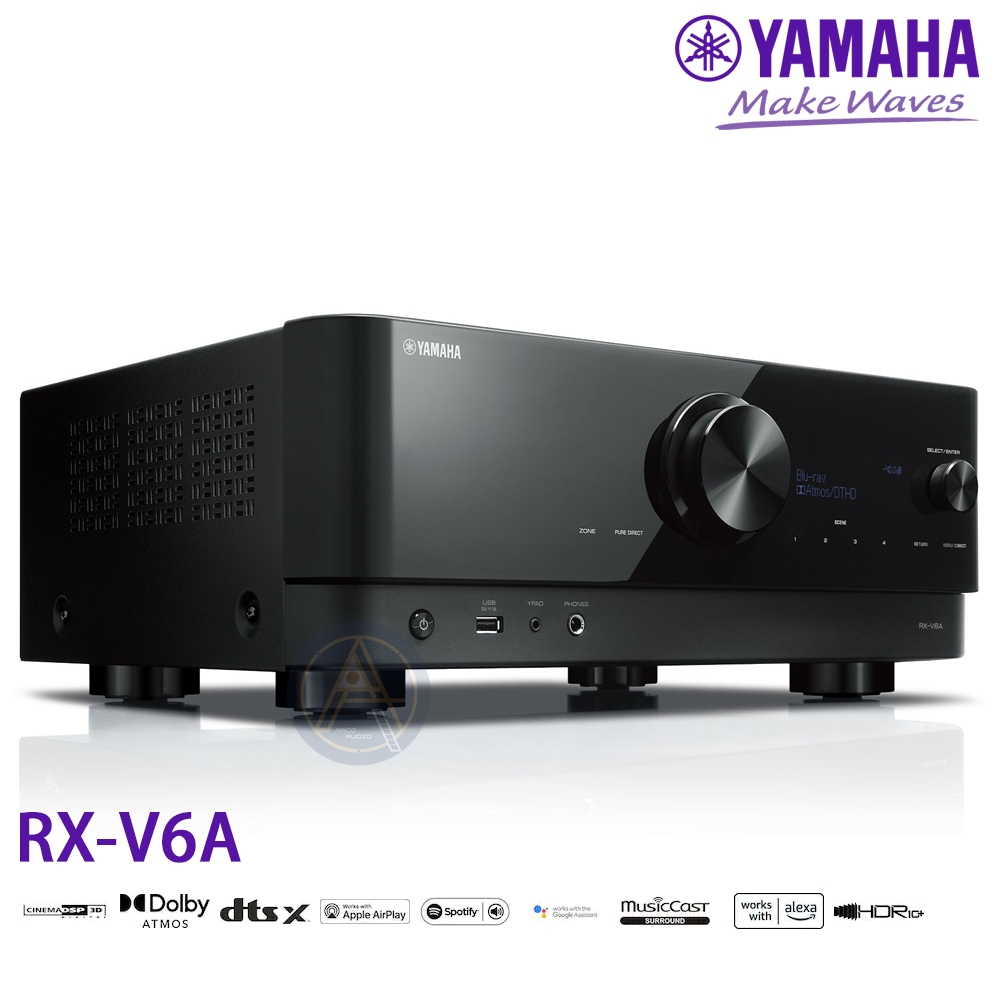 山葉 YAMAHA RX-V6A 7.2聲道影音環繞擴大機