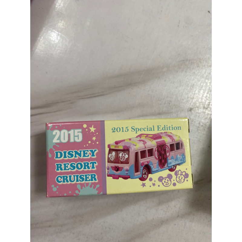 tomica 日版 絕版 東京迪士尼2015限定款 遊園車 巴士（全新未拆）