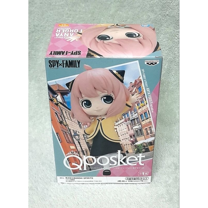 日版 BANPRESTO Qposket SPY×FAMILY 間諜家家酒 安妮亞 佛傑 外出服