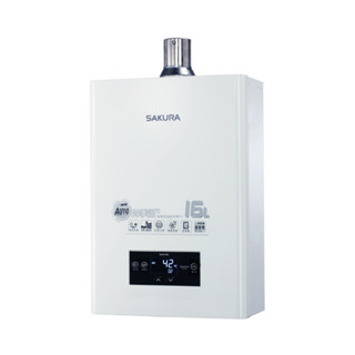 【私訊批發價】SAKURA櫻花DH-1672F 16L 智慧恆溫熱水器 強制排氣型 四季溫