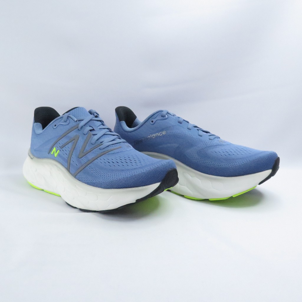 New Balance MMORCP4 男慢跑鞋 Fresh Foam X More v4 2E寬楦 水銀藍