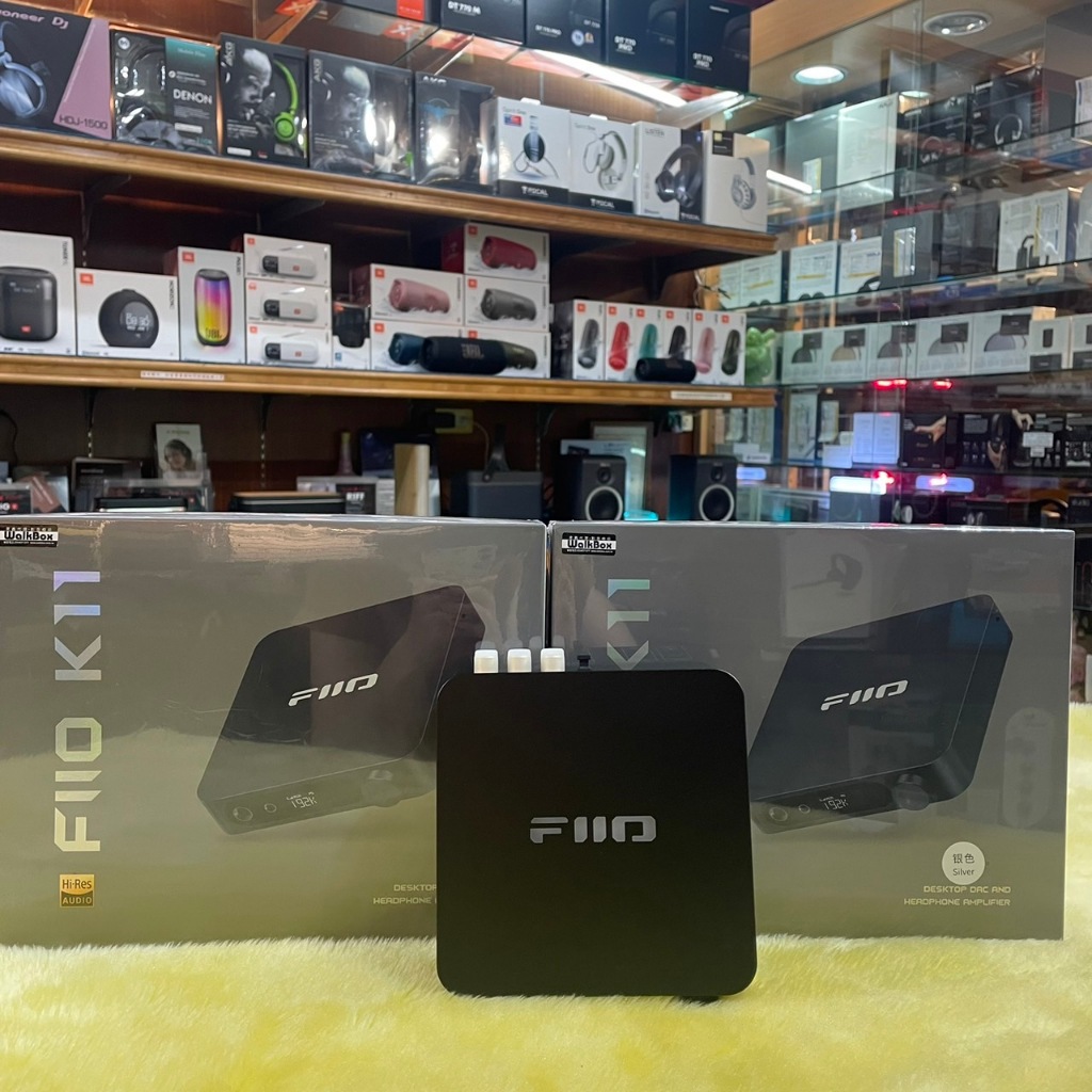 雙11特價【官方授權公司貨】兩色 FiiO K11 桌上型耳機功率擴大機USB、光纖、同軸、RCA 三檔增益 視聽影訊