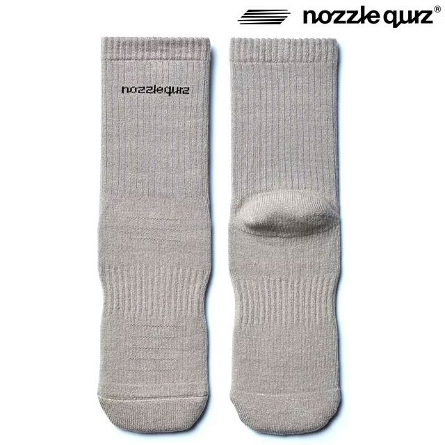 NOZZLE QUIZ 後研 AC-BSSX02SN ESSENTIAL 休閒襪 / 低筒襪 (灰啡色) 化學原宿