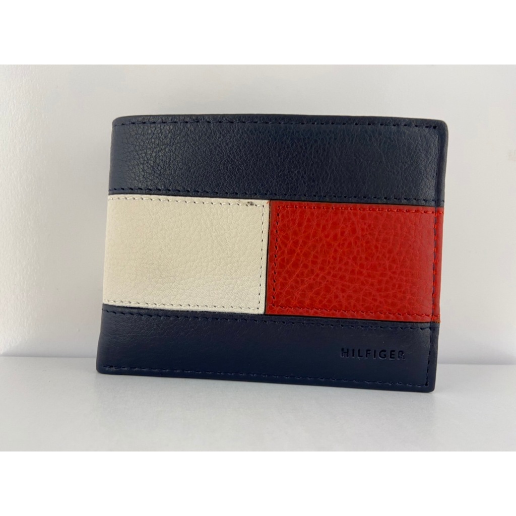 TOMMY HILFIGER 經典色 短夾 實體店面100%保證正品