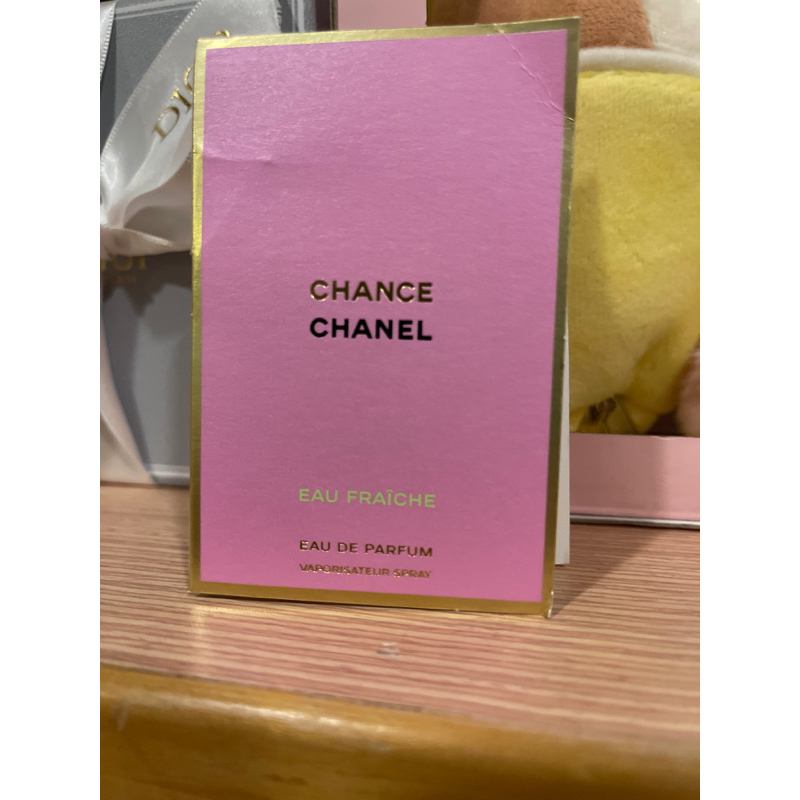 Chanel香奈兒CHANCE綠色輕盈香水針管