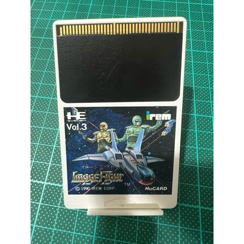 激動的巨人 二手現貨 裸卡 PCE PC Engine HU卡 IMAGE FIGHT 夢幻戰機 實物拍攝 如圖