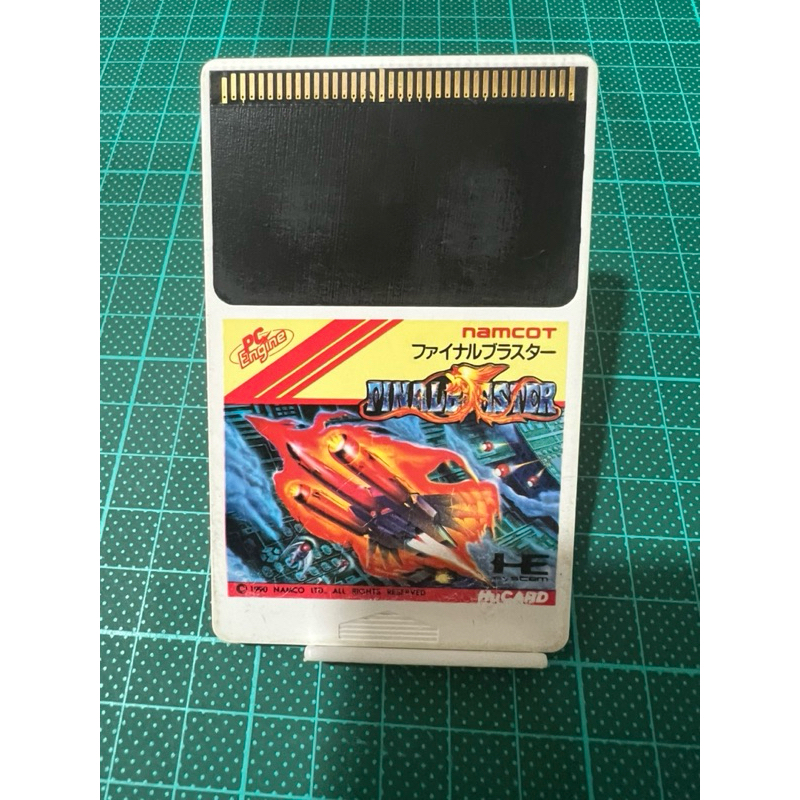 激動的巨人 二手現貨 裸卡 PCE PC Engine HU卡 FINAL BLASTE 火鳥戰機 實物拍攝 如圖