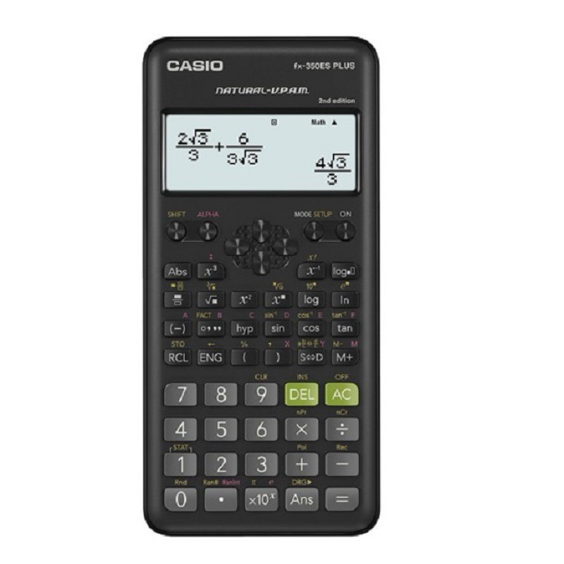 [二手]CASIO FX-350ES PLUS-2 12位數 科學型 標準型 計算機II