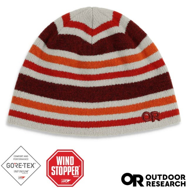 【Outdoor Research】防風透氣快乾保暖羊毛帽子 Gore-Tex 排汗快乾遮耳帽 適登山滑雪_300038
