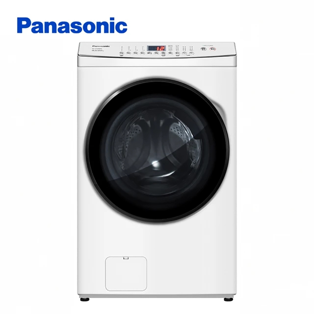 『家電批發林小姐』Panasonic國際牌 15公斤 變頻洗脫烘滾筒洗衣機 NA-V150MSH-W(晶鑽白)