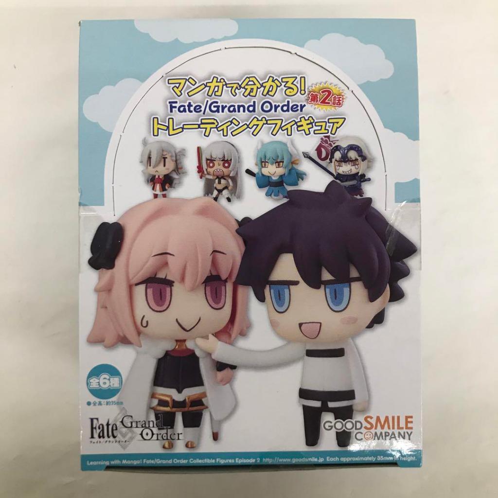 (特價) 日版 代購 GSC 從漫畫了解FGO 第2彈 第2話 一中盒 公仔 黏土人 Q版 Fate 黑貞德 阿福 清姬